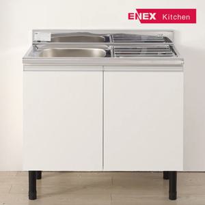 에넥스 유닉 DIY 소형 싱크대 스텐레스 개수대 1100 (일반볼)