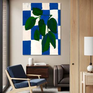 보태니컬 추상화 캔버스 액자 거실 현관 신혼집 사무실 호텔 아트월 인테리어그림