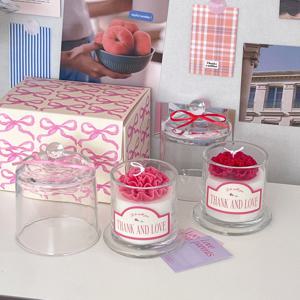 선물포장 카네이션 유리돔 향초 가정의달 어버이날 스승의날 선물