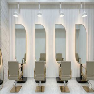 미용실 경대 대형 버드 몽쉘 600/700X1200 LED 3색/단색 조명 거울