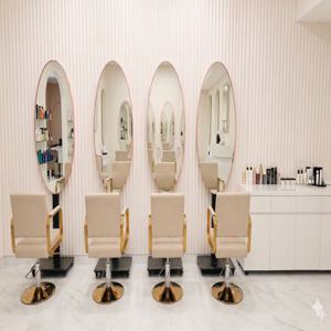 미용실 경대 대형 에그 몽쉘 600X1200 터치 스위치 있음 LED 3색/단색 조명 거울