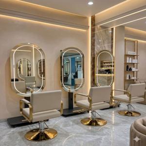 LED 프리미엄 양타원 600X1200 직접.간접 미용실 경대 몰딩 조명거울