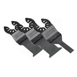 DWA4215 멀티커터날 3종 세트 목재 석재 PVC 진동 절단 만능컷터날