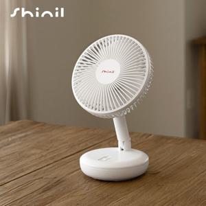 신일 저소음 좌우 자동회전 탁상용 선풍기 무선 사무실 책상 미니