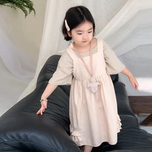 멜리 스트랩 멜빵 스커트 R10867