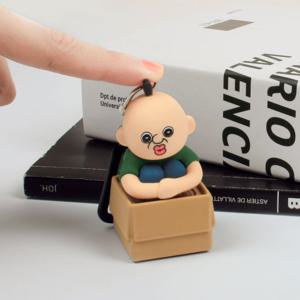 빵빵이 랜덤 사운드 키링 정식 굿즈 가방고리 미니 가방 꾸미기 키체인 키홀더