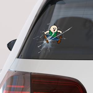 빵빵이 자동차 스티커 캐리어 노트북 차량 스크래치 커버