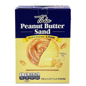 씬피넛버터샌드 688g 1박스 크래커 쿠키