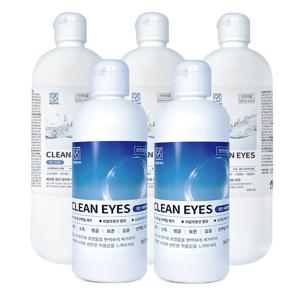 렌즈 세정액 360ml 2개+식염수 500ml 3개