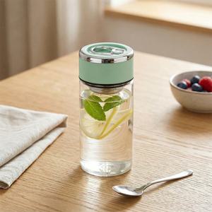 휴대용 유리텀블러 300ml 그린