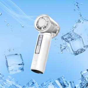 쿨링 냉각 120단 초소형 미니 핸디팬 휴대용 손선풍기