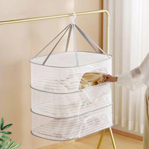 원터치 다용도 건조망 접이식 건조대 세탁 빨래 캠핑