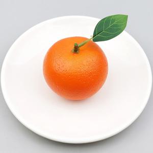 잎사귀 귤 모형 DK오렌지 7.5cm 과일모형