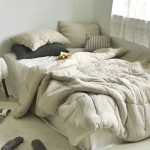 소프트머랭 에어 워싱 차렵이불세트SS/Q 4colors