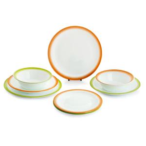 후래시 접시 모음(그린/오렌지)