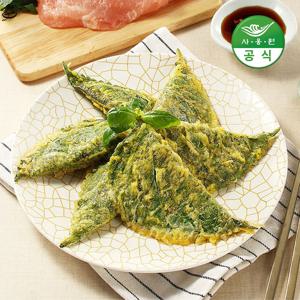 부침명장 향긋하게 부쳐나온 생깻잎전 240g 2개