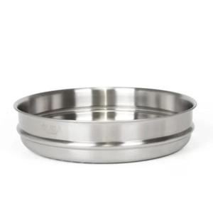 스텐 304 만두 야채 떡 스티머 찜기 낮은형 24cm