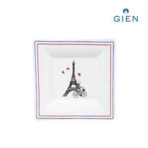 사쎄 파리 깊은 사각 접시 1p (17x17cm)
