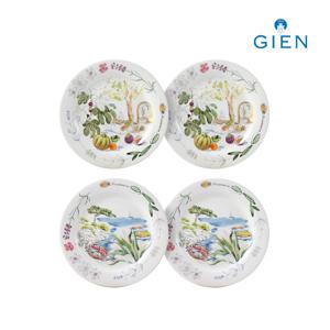 프로방스 카나페 모듬접시 4p 세트