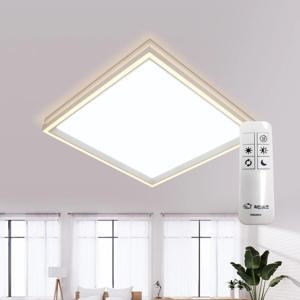 파인홈즈 LED P타입 660X660 90W 거실등 방등 무드등 리모컨 플리커프리 AS3년