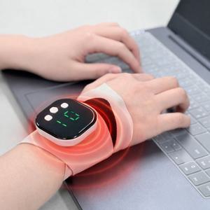 펄스밴드 손목 저주파 마사지기 EMS 보호대 고주파 미니 안마기 휴대용 근육 골프 임산부