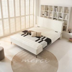 라온드 황토 기능성 패브릭 온열 온돌 건강 퀸 흙침대