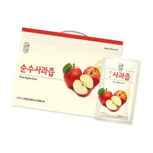순수 사과즙 100ml*50팩