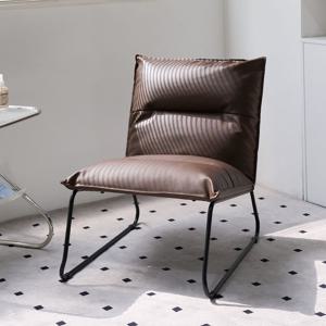 디노 체어 가죽 1인 안락 라운지 카페 디자인 인테리어 의자