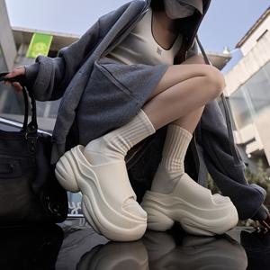 EVA 플랫폼 슬리퍼 7cm 키높이 슈즈 (3colors)