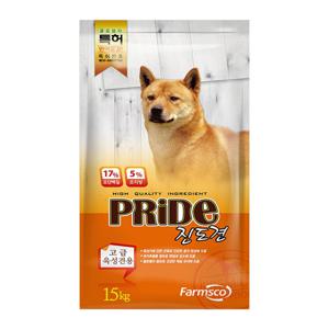 팜스코 프라이드 진도견 15kg 대용량 진돗개 개사료