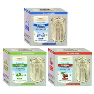 센텍 닥터탈취 250g 와사비추출물 탈취제 초강력 방향제 투명 프리즘 케이스 포함