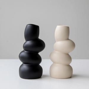 스톤 밸런싱 화병 인테리어 오브제화병