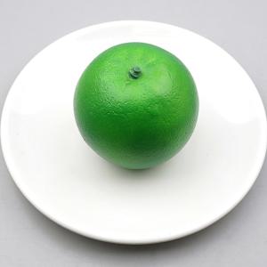 청 오렌지 모형 그린 8cm 과일모형