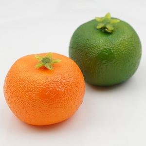 미니 귤 모형 소과 3.5cm 5개 과일모형
