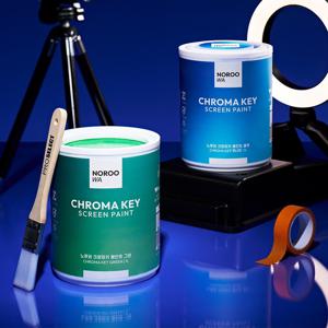 노루와 수성 크로마키 페인트 시네마 스크린 사진 촬영전용 스튜디오 배경 페인트 1L 무광