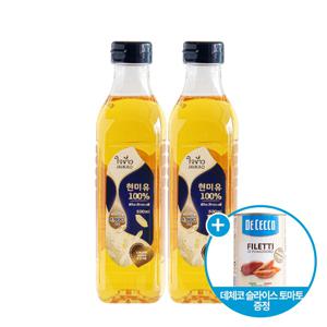 현미유 500ml*2병+슬라이스 토마토 400g