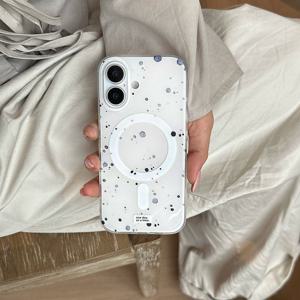 MADE 네이비 잉크 맥세이프 아이폰케이스 젤하드 그립톡 세트