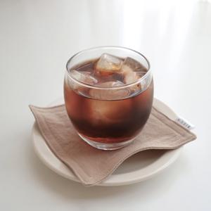 동글 강화유리컵 330ml 유리컵 아이스커피잔 유리잔