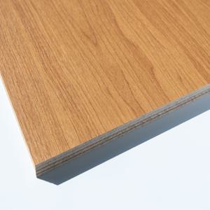 티크 나무무늬합판 옐로우브라운 컬러MDF 3T 양면필름코팅 주문제작 재단 100x100