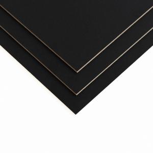 검정색 블랙 컬러합판 얇은 MDF 3T 양면필름코팅 주문제작 재단 100x100