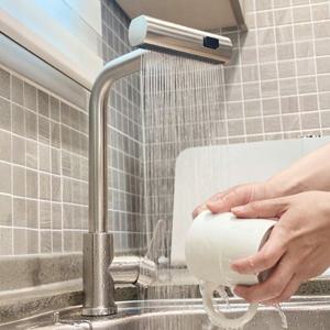 [추가 5%] 지리드 3WAY 폭포 레인 리얼 스텐 싱크대 주방  수전