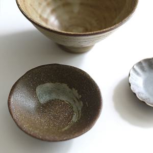 가을로 깊은 종지 일본 도자기 접시 화과자 소스 양갱 떡 간장 그릇