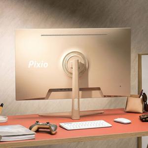 PX32U 웨이브 UHD 144Hz 1ms(GTG) 게이밍 모니터 데스크테리어