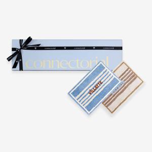 선물 포장 빌라뜨 홈 러그 -블루(50x70) 집들이 이사 기프트 박스 패키지 발매트