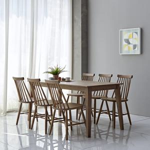 [리퍼] 씨오트 원목 식탁 테이블 6인용 단품