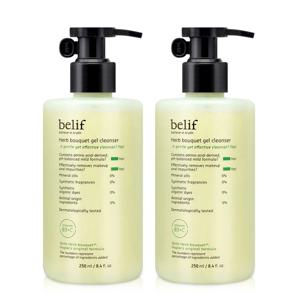 허브 부케 클렌징젤 약산성 폼클렌징 250ml 2개