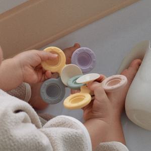 아기 흡착스피너 장난감 3종