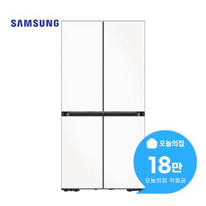 [렌탈] 비스포크 AI 4도어 키친핏 냉장고 640L (에센셜 화이트) RM70F63R2Z