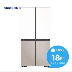 [렌탈] 비스포크 AI 키친핏 냉장고 640L (에센셜화이트/베이지) RM70F63R2ZG