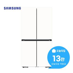[렌탈] 비스포크 AI 4도어 냉장고 905L (에센셜 화이트) RM70F90R2ZD